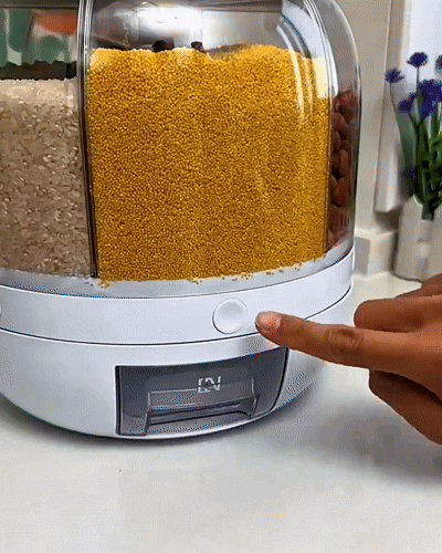 6 Grid Food Storage Dispenser