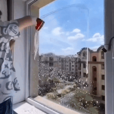 Magnetic Double-Sided Window Cleaner
