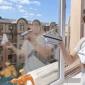 Magnetic Double-Sided Window Cleaner